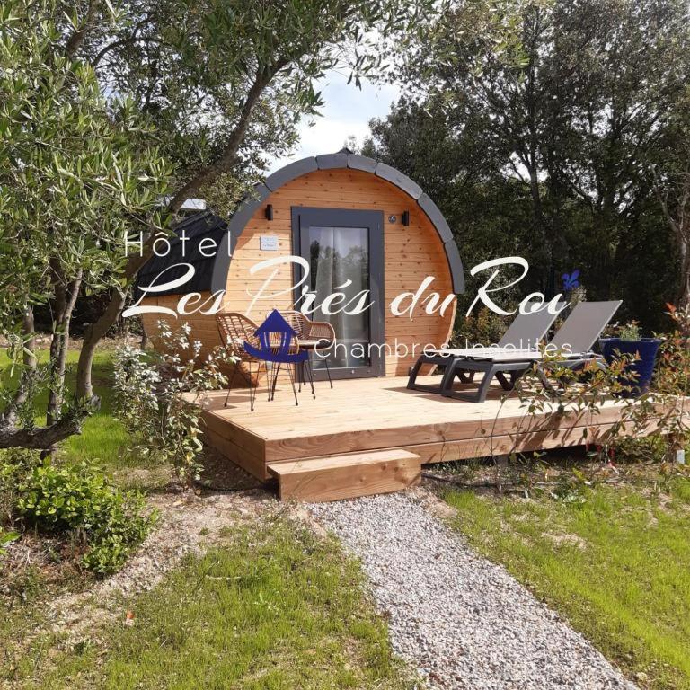 Camping Les Pres Du Roi Sommières エクステリア 写真